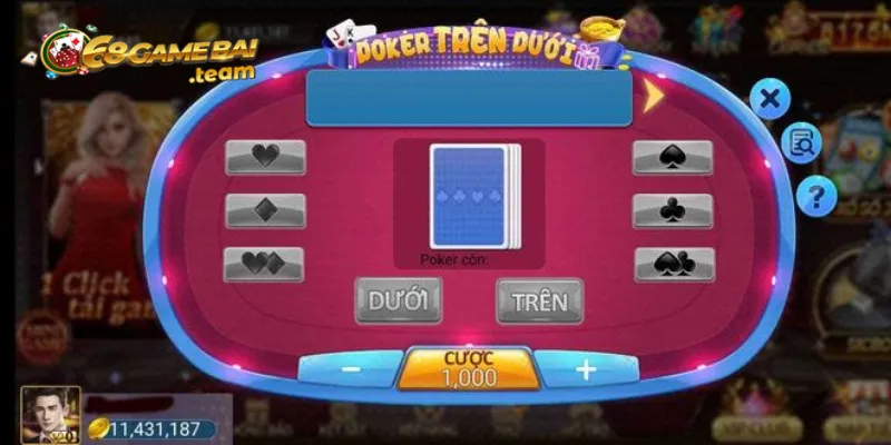 Thông tin khái quát về game bài trên dưới